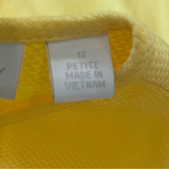 New York & Company Yellow Sleeveless Sheath Dress - Picture 9 of 12